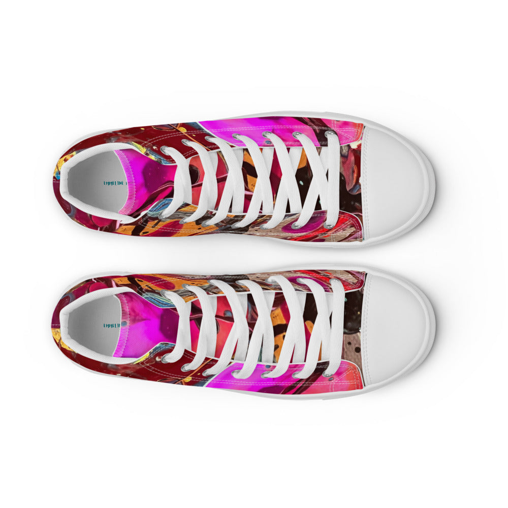 Imagination Women’s high top canvas shoes