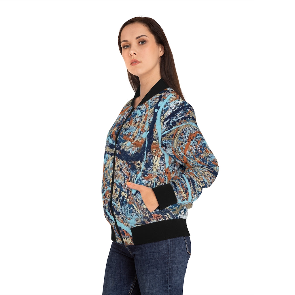 Women's Bomber Jacket (AOP)