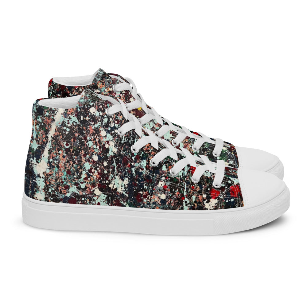 The Source Men’s high top canvas shoes