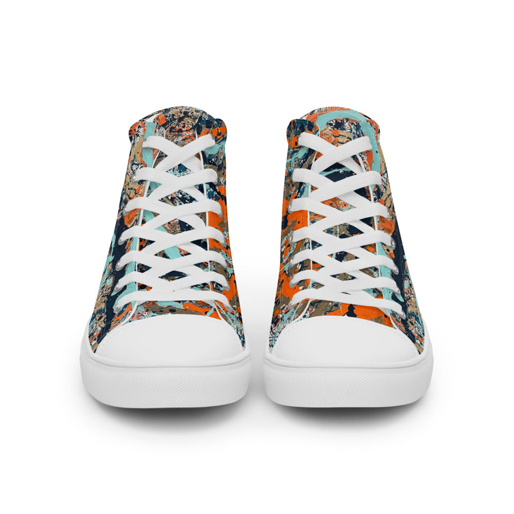 Empathy Women’s high top canvas shoes