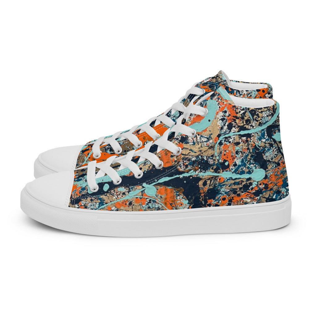 Empathy Women’s high top canvas shoes