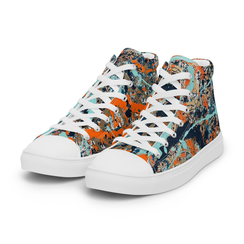 Empathy Women’s high top canvas shoes