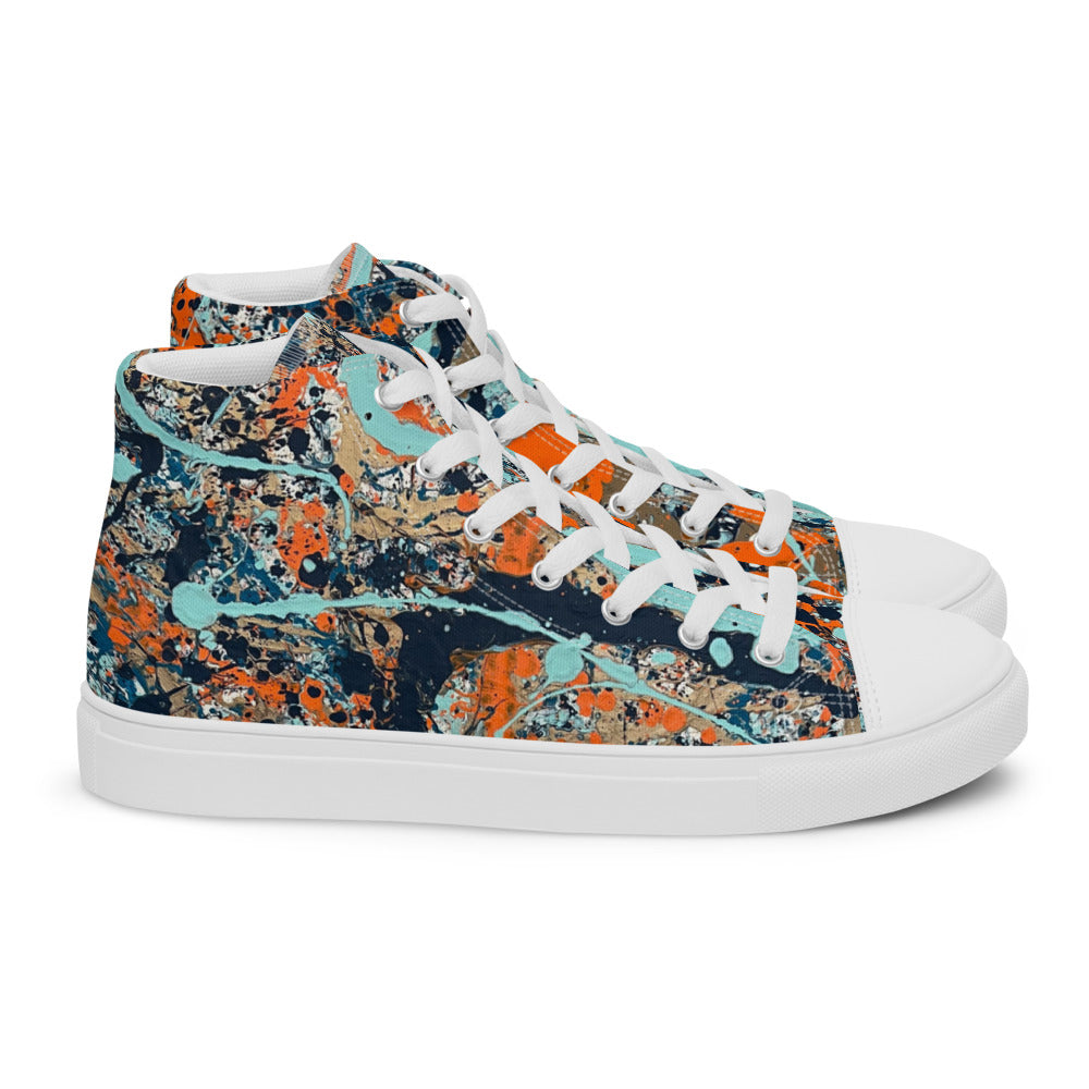 Empathy Women’s high top canvas shoes