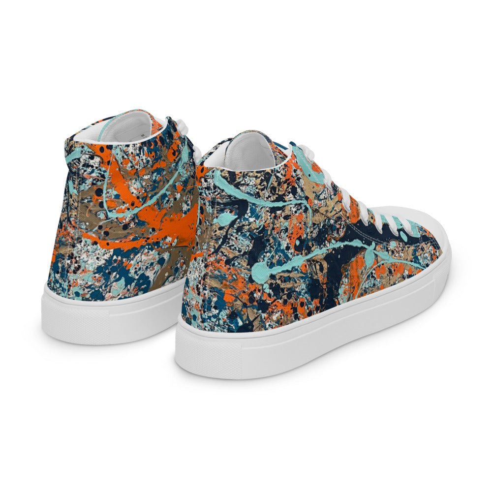 Empathy Women’s high top canvas shoes